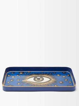Les Ottomans | Eye hand-painted metal tray,商家MATCHES,价格¥849