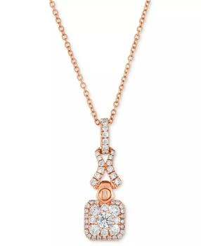 Le Vian | Vanilla Diamond Pendant Necklace in 14k Strawberry Gold, 18",商家Macy's,价格¥35897