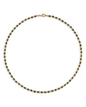 Alexa Leigh | Phoebe Pyrite Beaded Necklace in 14K Gold Filled, 15",商家Bloomingdale's,价格¥911