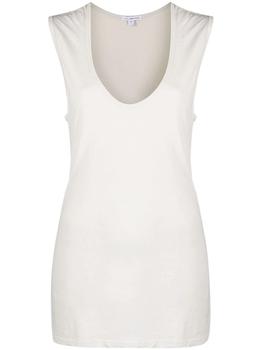 James Perse | JAMES PERSE U-neck sleeveless top商品图片,7.6折×额外9折, 额外九折