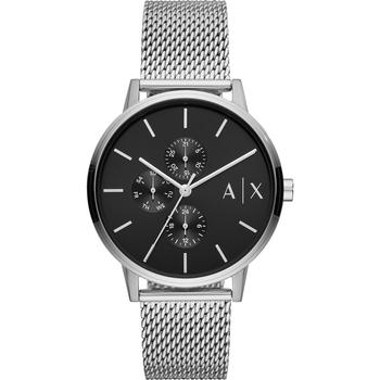 手表男阿玛尼评价, Armani Exchange | Men's Stainless Steel Mesh Bracelet Watch 42mm商品图片 