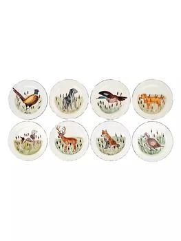 Vietri | Wildlife 8-Piece Assorted Dinner Plate Set,商家Saks Fifth Avenue,价格¥3936