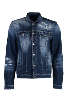 DSQUARED2 | DAN DESTROYED DENIM JACKET,商家Boutiques Premium,价格¥3679