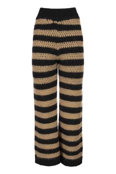RED Valentino | RED VALENTINO Crochet Trousers商品图片,4.4折