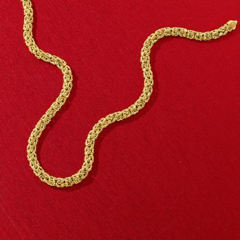 商品Ross-Simons | Ross-Simons 18kt Gold Over Sterling Silver Byzantine Necklace,商家Premium Outlets,价格¥974图片