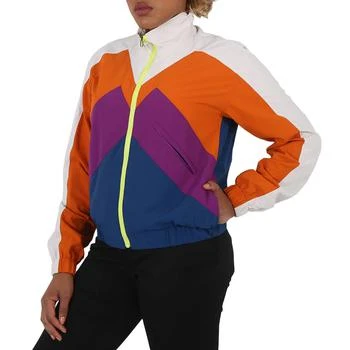 推荐Kenzo Ladies Colorblock Sport Tracksuit Nylon Jacket, Size Medium商品