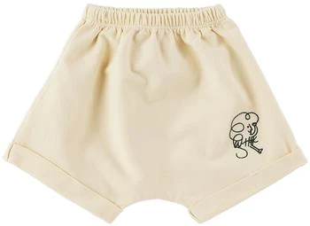 推荐Baby Yellow Embroidered Shorts商品