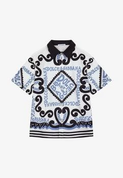 Dolce & Gabbana | Boys Marina-Printed Buttoned Shirt,商家Thahab,价格¥3541