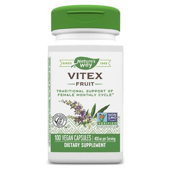 Nature's Way | Vitex Fruit Vegetarian Capsules商品图片,满$80享8折, 满折