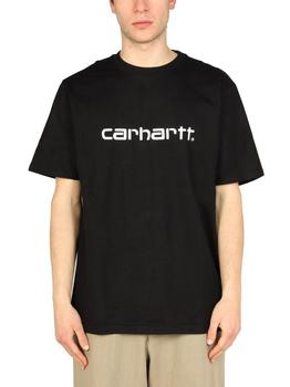推荐Carhartt WIP Logo Print Crewneck T-Shirt商品