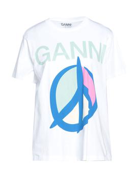 Ganni | T-shirt商品图片,6.7折×额外7折, 额外七折