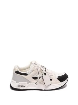推荐Off White `Runner B` Leather Sneakers商品