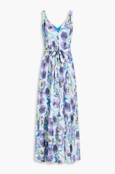 Diane von Furstenberg | Jodie floral-print habotai maxi dress,商家THE OUTNET US,价格¥797