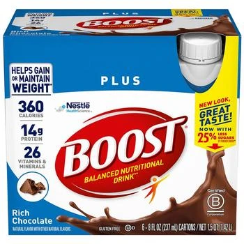 Boost Plus | Balanced Nutritional Drinks Rich Chocolate,商家Walgreens,价格¥99