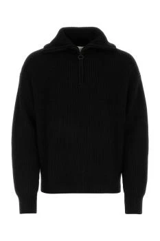 推荐Studio Nicholson 男士针织毛衣 BOWSNM957BLACK 黑色商品