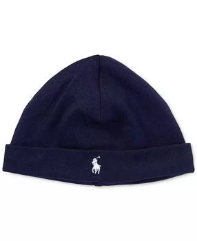 Ralph Lauren | Baby Boys Cotton Jersey Fold Over Beanie,商家Macy's,价格¥99