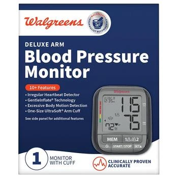 Walgreens | Deluxe Arm Blood Pressure Monitor,商家Walgreens,价格¥399