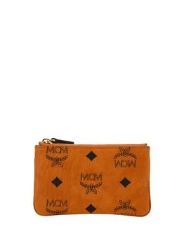 MCM | MCM Monogram Printed Zipped Mini Key Pouch,商家Cettire,价格¥1101