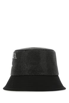 美国prada帽子, Prada | Black Re-nylon hat  Nd Prada Uomo商品图片 