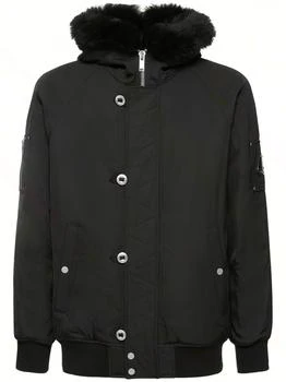 推荐Flight Nylon Puffer Bomber W/ Faux Fur商品