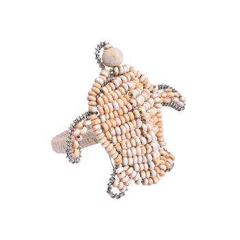 商品Turtle In Love Napkin Ring Natural (White),商家Verishop,价格¥205图片