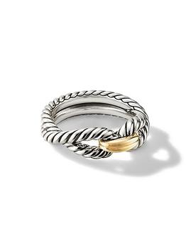 商品David Yurman | Cable Loop Ring With 18K Yellow Gold,商家Saks Fifth Avenue,价格¥2533图片