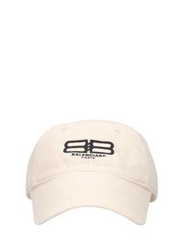 巴黎世家帽子怎么选, Balenciaga | Bb Paris Icon Cotton Hat商品图片 