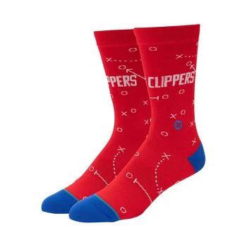 推荐Men's LA Clippers Playbook Crew Socks商品