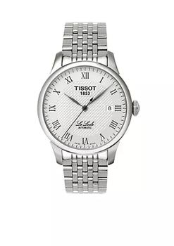 推荐Le Locle Men's Silver-Tone Automatic Classic Watch商品