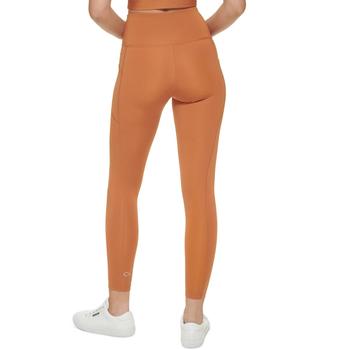 Calvin Klein | Womens Side Pocket Stretch Athletic Leggings商品图片,6折, 独家减免邮费