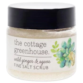 Fine Salt Scrub - Wild Ginger and Agave by The Cottage Greenhouse for Unisex - 1 oz Scrub