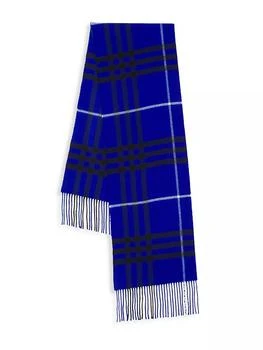 Burberry | Check Wool-Cashmere Scarf 