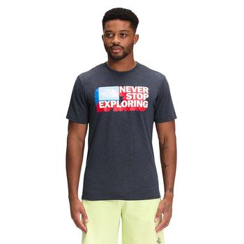 推荐The North Face Men's Americana Tri-Blend SS Tee商品