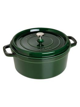 Staub | Round Enameled Cast Iron Cocotte商品图片,7折