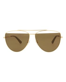 Alexander McQueen | McQ Alexander McQueen Aviator-Style Metal Sunglasses商品图片,2.6折