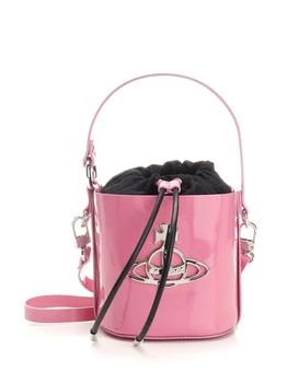 推荐Vivienne Westwood Daisy Small Drawstring Bucket Bag商品