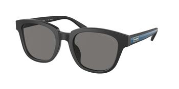 Coach | Polarized Dark Grey Square Mens Sunglasses HC8340U 500281 53商品图片,3折