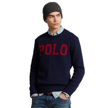 推荐Men's Logo Wool-Blend Sweater商品