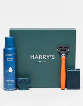 推荐Harry's Bright Orange Truman Shave Set with Shave Gel商品
