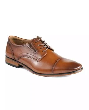 GUESS | Men's Sulai Cap Toe Lace Up Dress Oxfords,商家Macy's,价格¥403