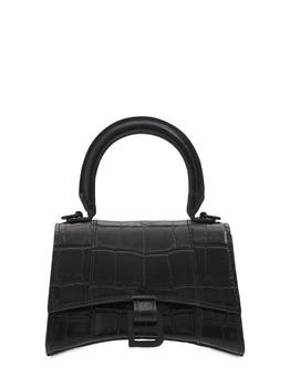巴黎世家沙漏包怎么选, Balenciaga | Mini Hourglass Embossed Leather Bag商品图片 