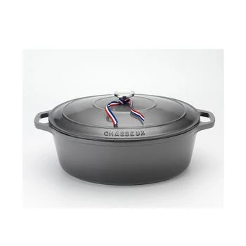 Chasseur | French Enameled Cast Iron 4.2 Qt. Oval Dutch Oven,商家Macy's,价格¥2893