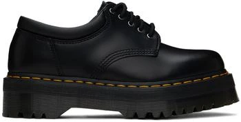 Dr. Martens | Black 8053 Leather Platform Derbys,商家SSENSE HK,价格¥506