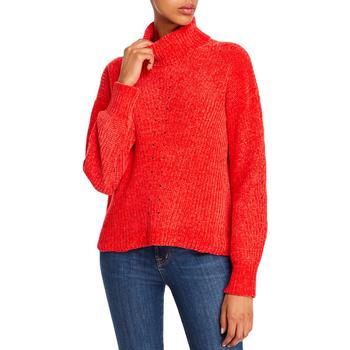 AQUA | Aqua Womens Pullover Cable Knit Sweater商品图片,1.6折, 独家减免邮费
