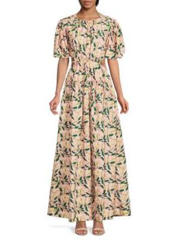 推荐Samba Rosa Cotton Maxi Dress商品