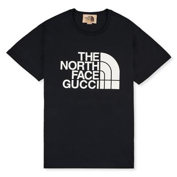 推荐Gucci x The North Face Black White T Shirt商品