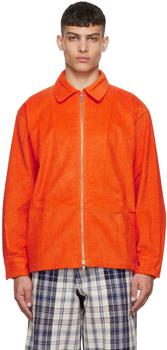 Orange Cotton Jacket,价格$127.77