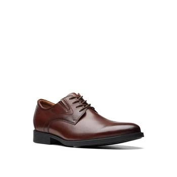 Clarks | Men's Collection Whiddon Leather Plain Toe Lace Up Dress Oxfords,商家Macy's,价格¥744