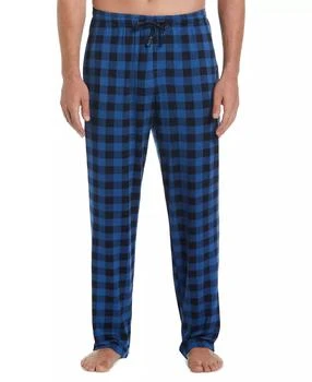 Perry Ellis | Men's Deluxe Touch Knit Buffalo Plaid Pajama Pant,商家Macy's,价格¥190