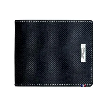 S.T. Dupont | S.T. Dupont Men's Wallet - Defi Perforated Black Leather with Coin Case | 170403,商家My Gift Stop,价格¥647